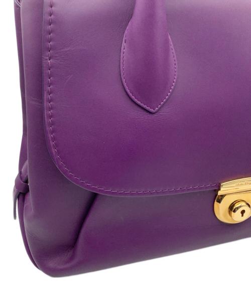 Salvatore Ferragamo（サルヴァトーレ フェラガモ）Salvatore Ferragamo (サルヴァトーレ フェラガモ) ハンドバッグ パープル サイズ:−の古着・服飾アイテム