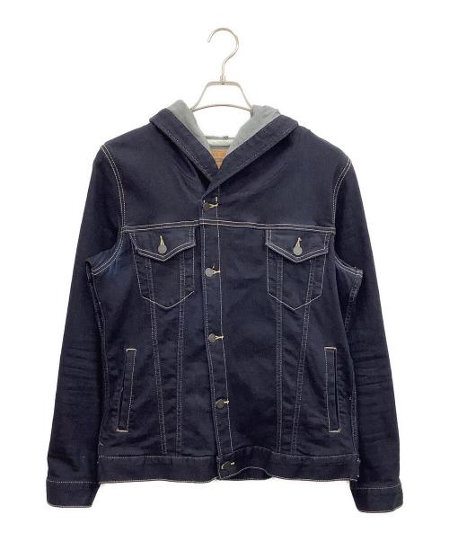 glamb（グラム）glamb (グラム) デニムジャケット インディゴ サイズ:Lの古着・服飾アイテム