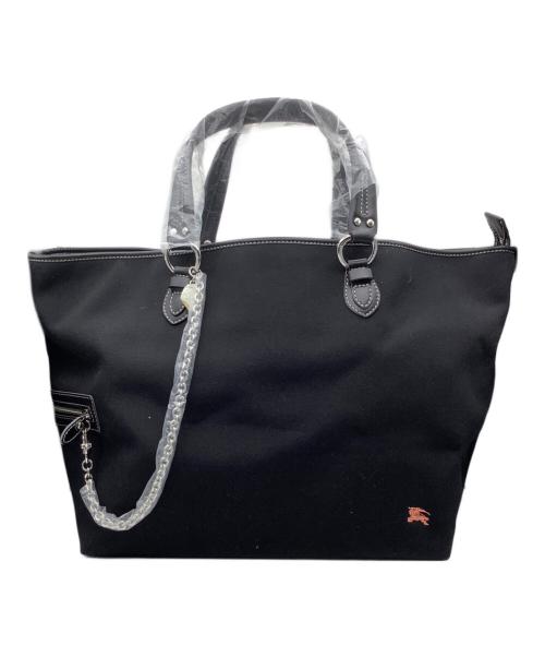 BURBERRY BLUE LABEL（バーバリー ブルー レーベル）BURBERRY BLUE LABEL (バーバリーロンドンブルーレーベル) トートバッグ ブラック サイズ:−の古着・服飾アイテム