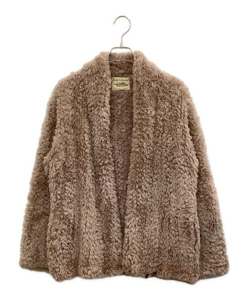 paulalishman（ポーラリッシュマン）paulalishman (ポーラリッシュマン) ファージャケット ピンク サイズ:Mの古着・服飾アイテム