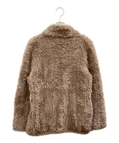 paulalishman（ポーラリッシュマン）paulalishman (ポーラリッシュマン) ファージャケット ピンク サイズ:Mの古着・服飾アイテム