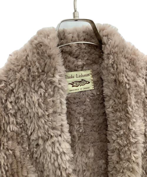 paulalishman（ポーラリッシュマン）paulalishman (ポーラリッシュマン) ファージャケット ピンク サイズ:Mの古着・服飾アイテム