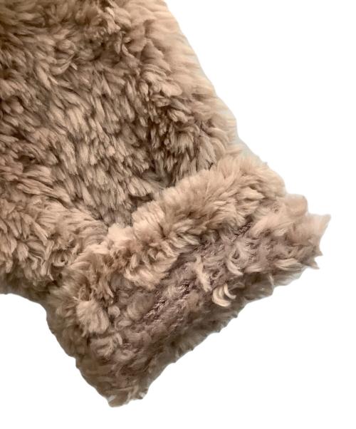 paulalishman（ポーラリッシュマン）paulalishman (ポーラリッシュマン) ファージャケット ピンク サイズ:Mの古着・服飾アイテム