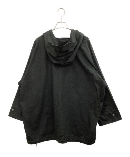 ARMY TWILL（アーミーツイル）ARMY TWILL (アーミーツイル) 綿麻スラブパーカー ブラック サイズ:FREEの古着・服飾アイテム