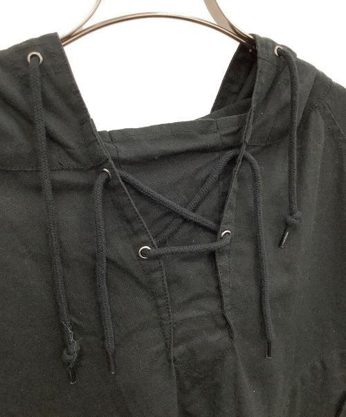 ARMY TWILL（アーミーツイル）ARMY TWILL (アーミーツイル) 綿麻スラブパーカー ブラック サイズ:FREEの古着・服飾アイテム