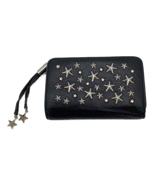 JIMMY CHOO（ジミーチュウ）JIMMY CHOO (ジミーチュウ) 2つ折り財布 ブラック サイズ:−の古着・服飾アイテム