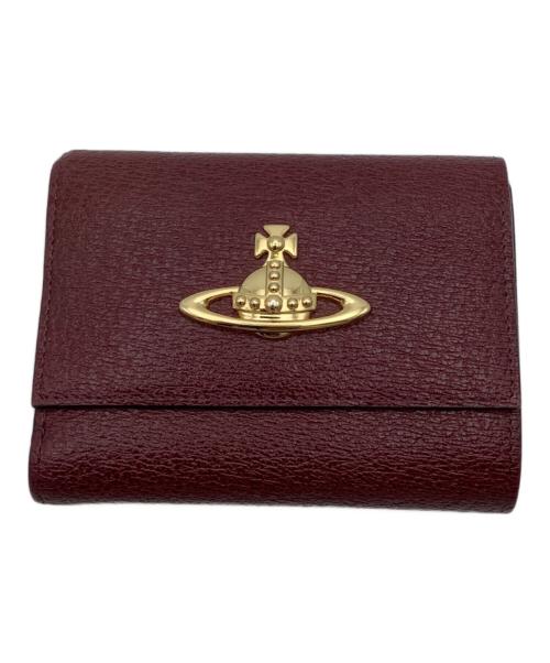 Vivienne Westwood（ヴィヴィアンウエストウッド）Vivienne Westwood (ヴィヴィアンウエストウッド) 3つ折り財布 ボルドー サイズ:−の古着・服飾アイテム