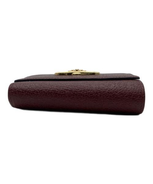 Vivienne Westwood（ヴィヴィアンウエストウッド）Vivienne Westwood (ヴィヴィアンウエストウッド) 3つ折り財布 ボルドー サイズ:−の古着・服飾アイテム