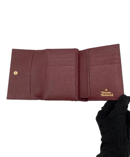 Vivienne Westwood（ヴィヴィアンウエストウッド）Vivienne Westwood (ヴィヴィアンウエストウッド) 3つ折り財布 ボルドー サイズ:−の古着・服飾アイテム