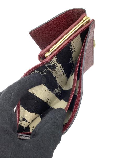 Vivienne Westwood（ヴィヴィアンウエストウッド）Vivienne Westwood (ヴィヴィアンウエストウッド) 3つ折り財布 ボルドー サイズ:−の古着・服飾アイテム