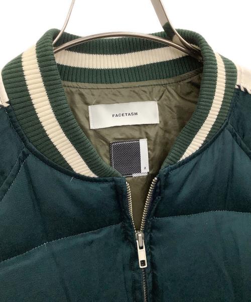 FACETASM（ファセッタズム）FACETASM (ファセッタズム) ダウンジャケット グリーン サイズ:2の古着・服飾アイテム