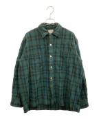 BRENTブレント）の古着「長袖シャツ」｜グリーン
