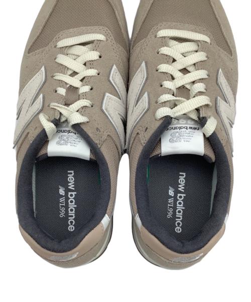 NEW BALANCE（ニューバランス）NEW BALANCE (ニューバランス) ローカットスニーカー ベージュ サイズ:23.5の古着・服飾アイテム