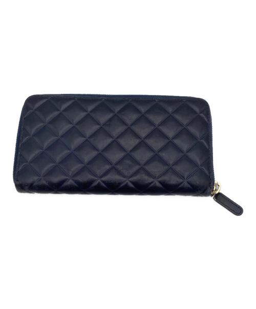 CHANEL（シャネル）CHANEL (シャネル) 長財布 ネイビー サイズ:−の古着・服飾アイテム