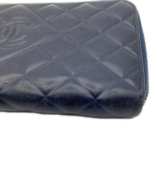 CHANEL（シャネル）CHANEL (シャネル) 長財布 ネイビー サイズ:−の古着・服飾アイテム