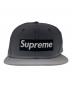 New Era (ニューエラ) SUPREME (シュプリーム) キャップ グレー サイズ:59.6cm：9000円