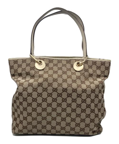 GUCCI（グッチ）GUCCI (グッチ) トートバッグ ベージュ サイズ:-の古着・服飾アイテム