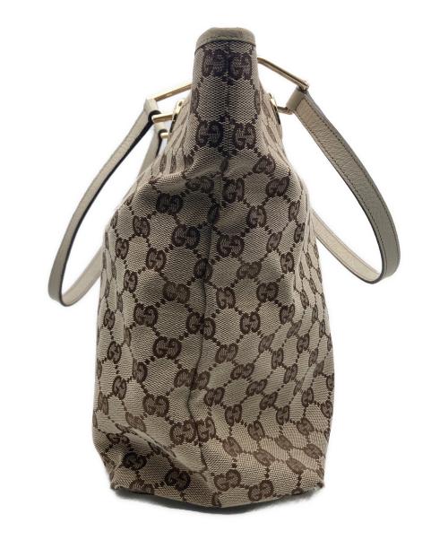 GUCCI（グッチ）GUCCI (グッチ) トートバッグ ベージュ サイズ:-の古着・服飾アイテム