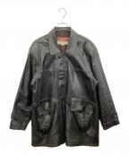 CALIFORNIANカリフォルニアン）の古着「レザージャケット」｜ブラック