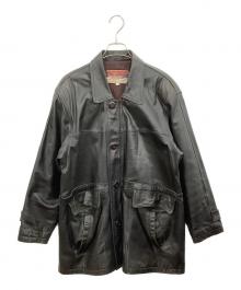 CALIFORNIAN（カリフォルニアン）の古着「レザージャケット」｜ブラック