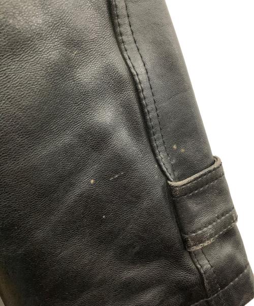 CALIFORNIAN（カリフォルニアン）CALIFORNIAN (カリフォルニアン) レザージャケット ブラック サイズ:Lの古着・服飾アイテム