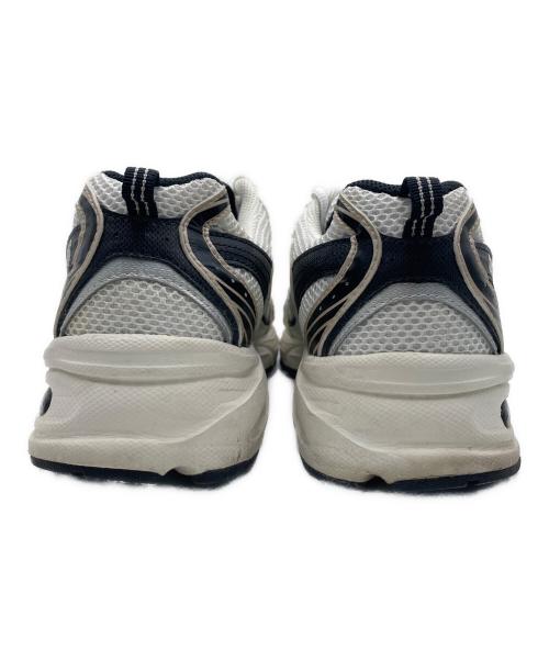 NEW BALANCE（ニューバランス）NEW BALANCE (ニューバランス) ローカットスニーカー ブラック×ホワイト サイズ:28の古着・服飾アイテム