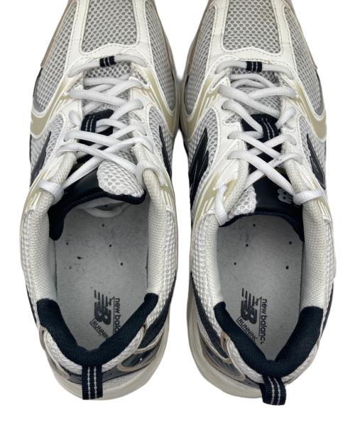 NEW BALANCE（ニューバランス）NEW BALANCE (ニューバランス) ローカットスニーカー ブラック×ホワイト サイズ:28の古着・服飾アイテム