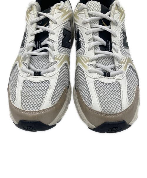 NEW BALANCE（ニューバランス）NEW BALANCE (ニューバランス) ローカットスニーカー ブラック×ホワイト サイズ:28の古着・服飾アイテム