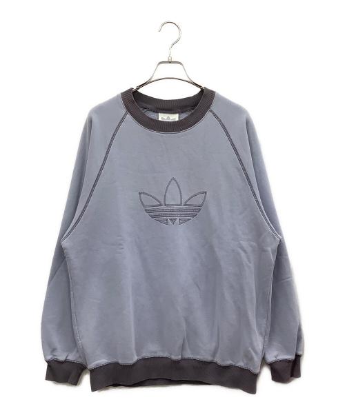 adidas（アディダス）adidas (アディダス) スウェット スカイブルーの古着・服飾アイテム