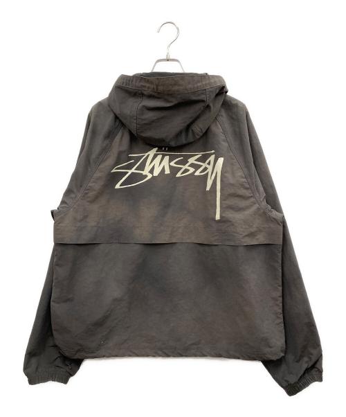 stussy（ステューシー）stussy (ステューシー) BEACH SHELL WAVE DYE ブラック サイズ:Mの古着・服飾アイテム