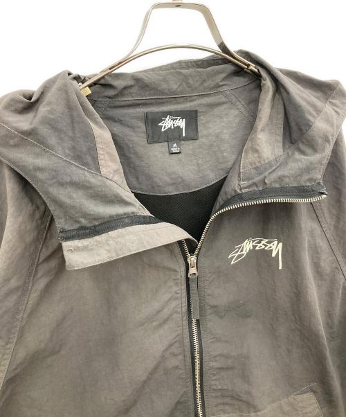 stussy（ステューシー）stussy (ステューシー) BEACH SHELL WAVE DYE ブラック サイズ:Mの古着・服飾アイテム