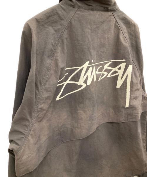 stussy（ステューシー）stussy (ステューシー) BEACH SHELL WAVE DYE ブラック サイズ:Mの古着・服飾アイテム