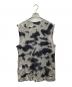 DIESEL (ディーゼル) ノースリーブカットソー グレー×ホワイト サイズ:L：5000円