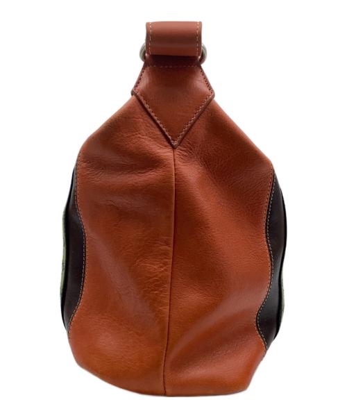 Vivienne Westwood（ヴィヴィアンウエストウッド）Vivienne Westwood (ヴィヴィアンウエストウッド) ハンドバッグ オレンジ×ブラウン サイズ:−の古着・服飾アイテム