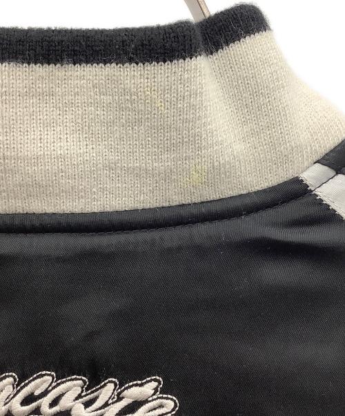 LACOSTE SPORT（ラコステスポーツ）LACOSTE SPORT (ラコステスポーツ) スカジャン ブラック×グレー サイズ:3の古着・服飾アイテム