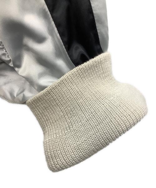 LACOSTE SPORT（ラコステスポーツ）LACOSTE SPORT (ラコステスポーツ) スカジャン ブラック×グレー サイズ:3の古着・服飾アイテム