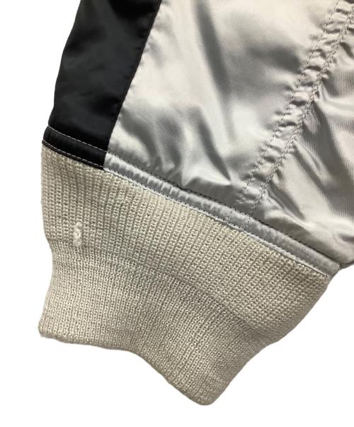 LACOSTE SPORT（ラコステスポーツ）LACOSTE SPORT (ラコステスポーツ) スカジャン ブラック×グレー サイズ:3の古着・服飾アイテム