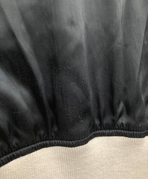 LACOSTE SPORT（ラコステスポーツ）LACOSTE SPORT (ラコステスポーツ) スカジャン ブラック×グレー サイズ:3の古着・服飾アイテム