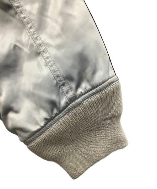 LACOSTE SPORT（ラコステスポーツ）LACOSTE SPORT (ラコステスポーツ) スカジャン ブラック×グレー サイズ:3の古着・服飾アイテム