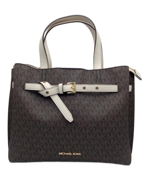 MICHAEL KORS（マイケル・コース）MICHAEL KORS (マイケル・コース) ハンドバッグ ブラウン サイズ:−の古着・服飾アイテム