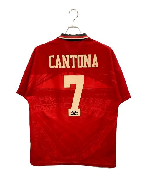 UMBRO（アンブロ）UMBRO (アンブロ) ゲームシャツ レッド サイズ:Lの古着・服飾アイテム