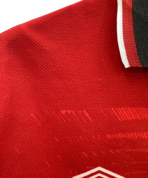 UMBRO（アンブロ）UMBRO (アンブロ) ゲームシャツ レッド サイズ:Lの古着・服飾アイテム