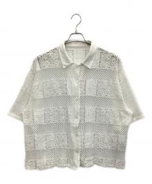 SUM1 STYLE（スミスタイル）の古着「レースシャツ」｜ホワイト