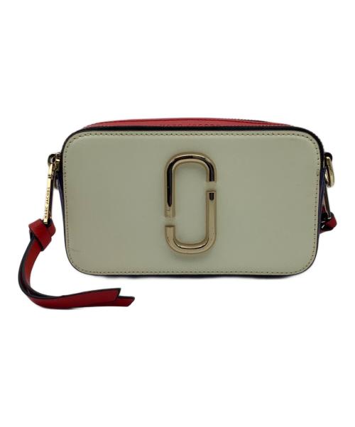 Marc by Marc Jacobs（マークバイマークジェイコブス）Marc by Marc Jacobs (マークバイマークジェイコブス) ショルダーバッグ ホワイト×レッド サイズ:−の古着・服飾アイテム