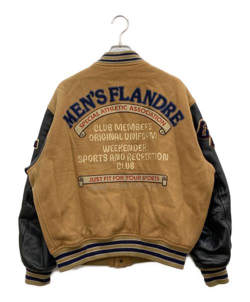 FLANDRE（フランドル）FLANDRE (フランドル) スタジャン ブラウン サイズ:-の古着・服飾アイテム
