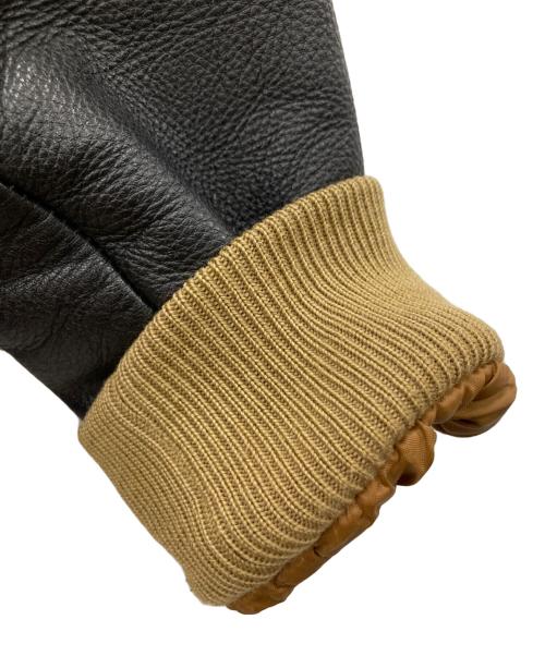 FLANDRE（フランドル）FLANDRE (フランドル) スタジャン ブラウン サイズ:-の古着・服飾アイテム