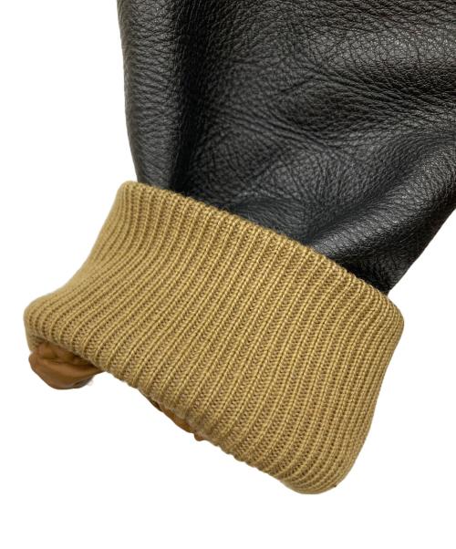 FLANDRE（フランドル）FLANDRE (フランドル) スタジャン ブラウン サイズ:-の古着・服飾アイテム