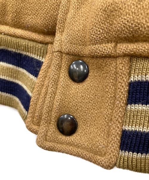 FLANDRE（フランドル）FLANDRE (フランドル) スタジャン ブラウン サイズ:-の古着・服飾アイテム