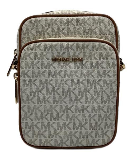 MICHAEL KORS（マイケル・コース）MICHAEL KORS (マイケル・コース) ショルダーバッグ ベージュ×ブラウン サイズ:−の古着・服飾アイテム