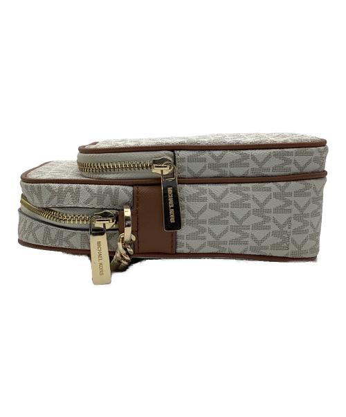 MICHAEL KORS（マイケル・コース）MICHAEL KORS (マイケル・コース) ショルダーバッグ ベージュ×ブラウン サイズ:−の古着・服飾アイテム